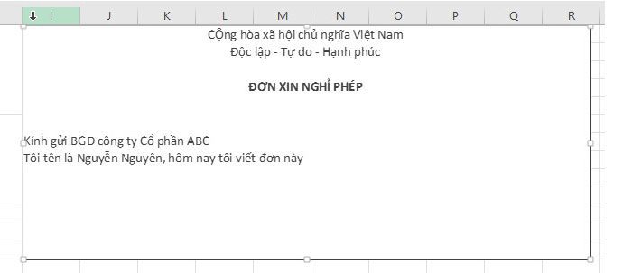 Cách chuyển dữ liệu từ word sang excel giữ nguyên định dạng 3