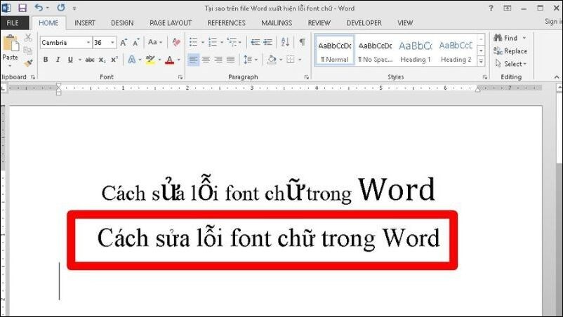 Nhấn Ctrl V để dán đoạn văn bản đã sửa vào Word